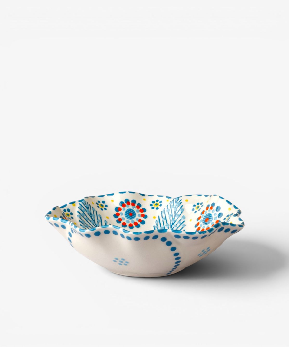 Poppy Pasta Bowl Turquoise