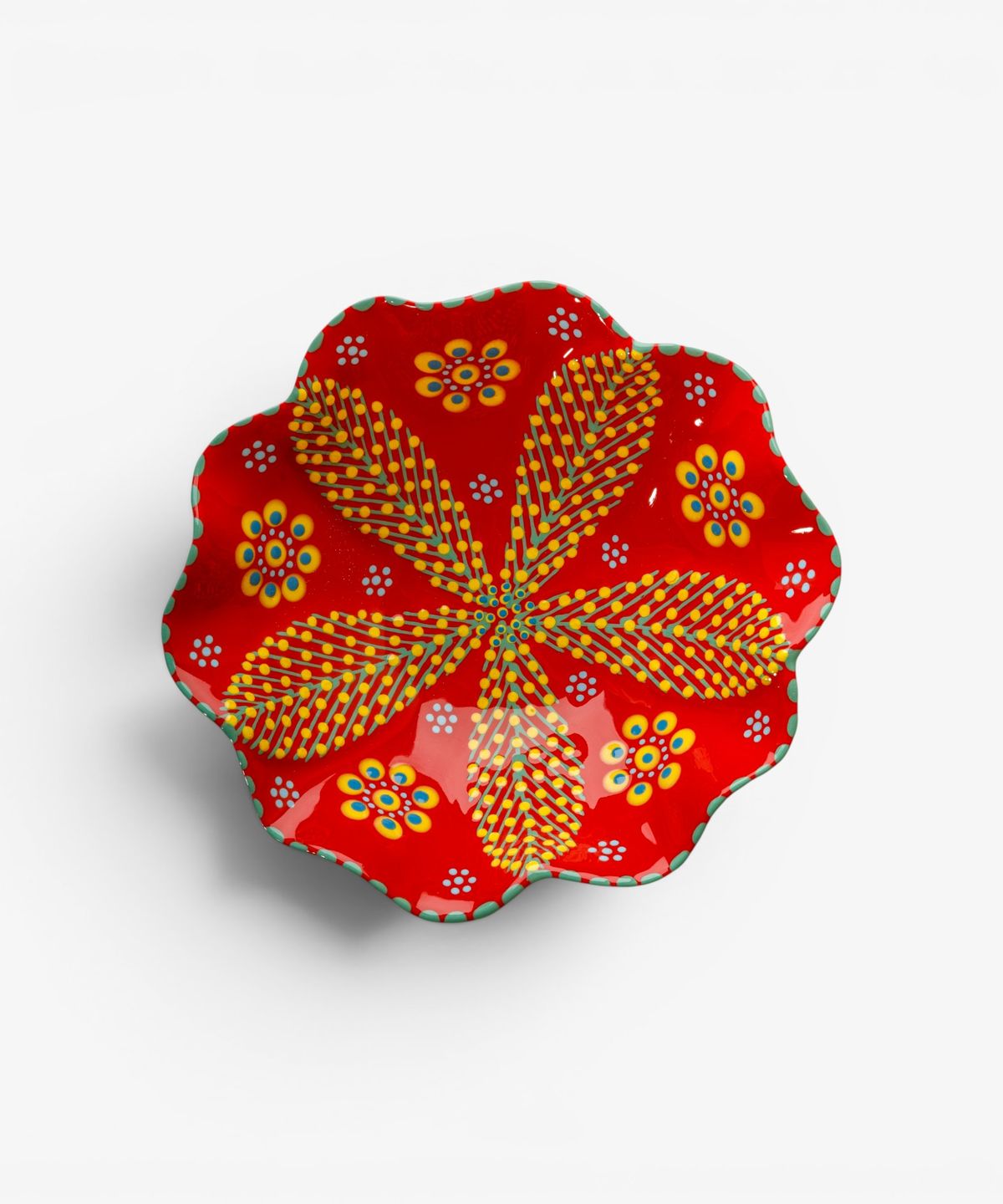 Poppy Pasta Bowl Red