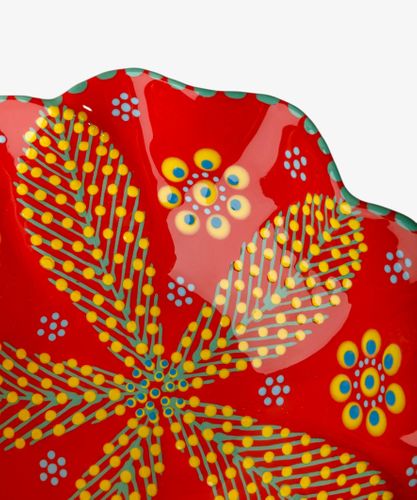 Poppy Pasta Bowl Red