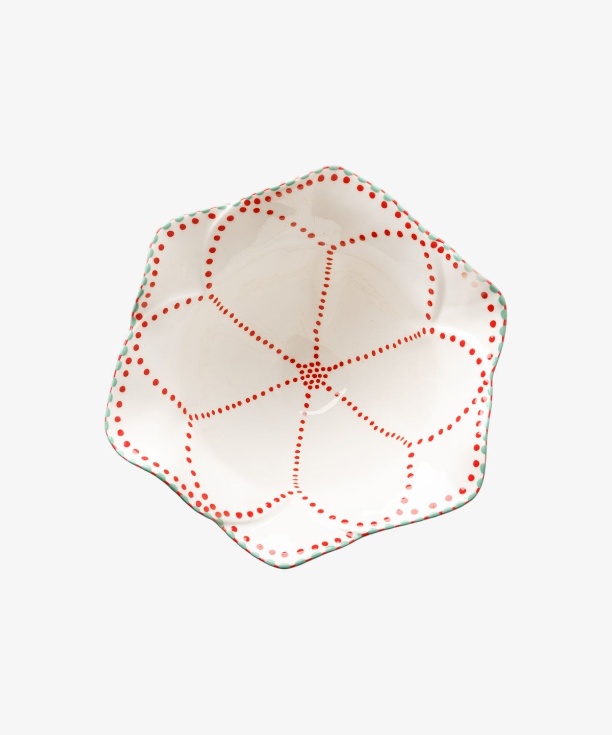 Tulip Salad Bowl Medium Red