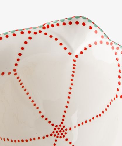 Tulip Salad Bowl Medium Red