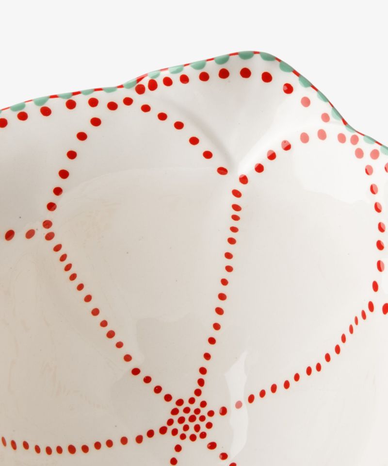 Tulip Salad Bowl Medium Red