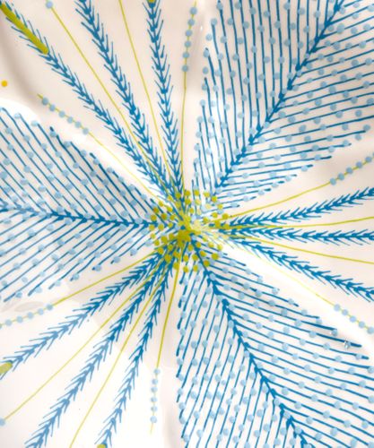 Tulip Salad Bowl Super Turquoise