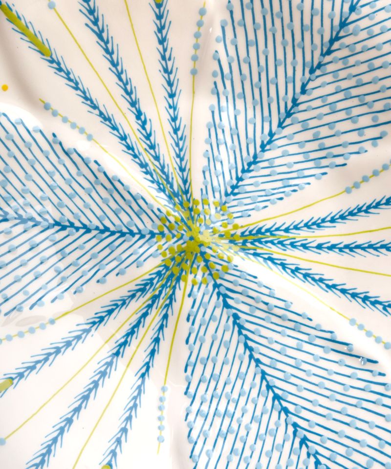 Tulip Salad Bowl Super Turquoise