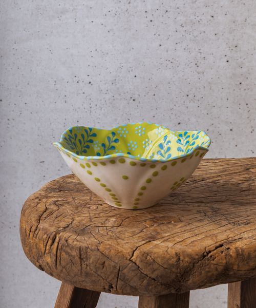 Poppy Sweetie Bowl Green