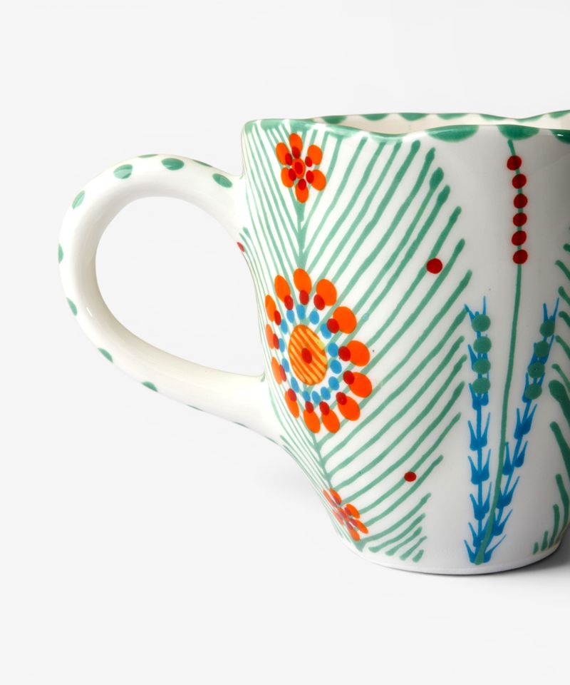 Water Lily Mug Jasper
