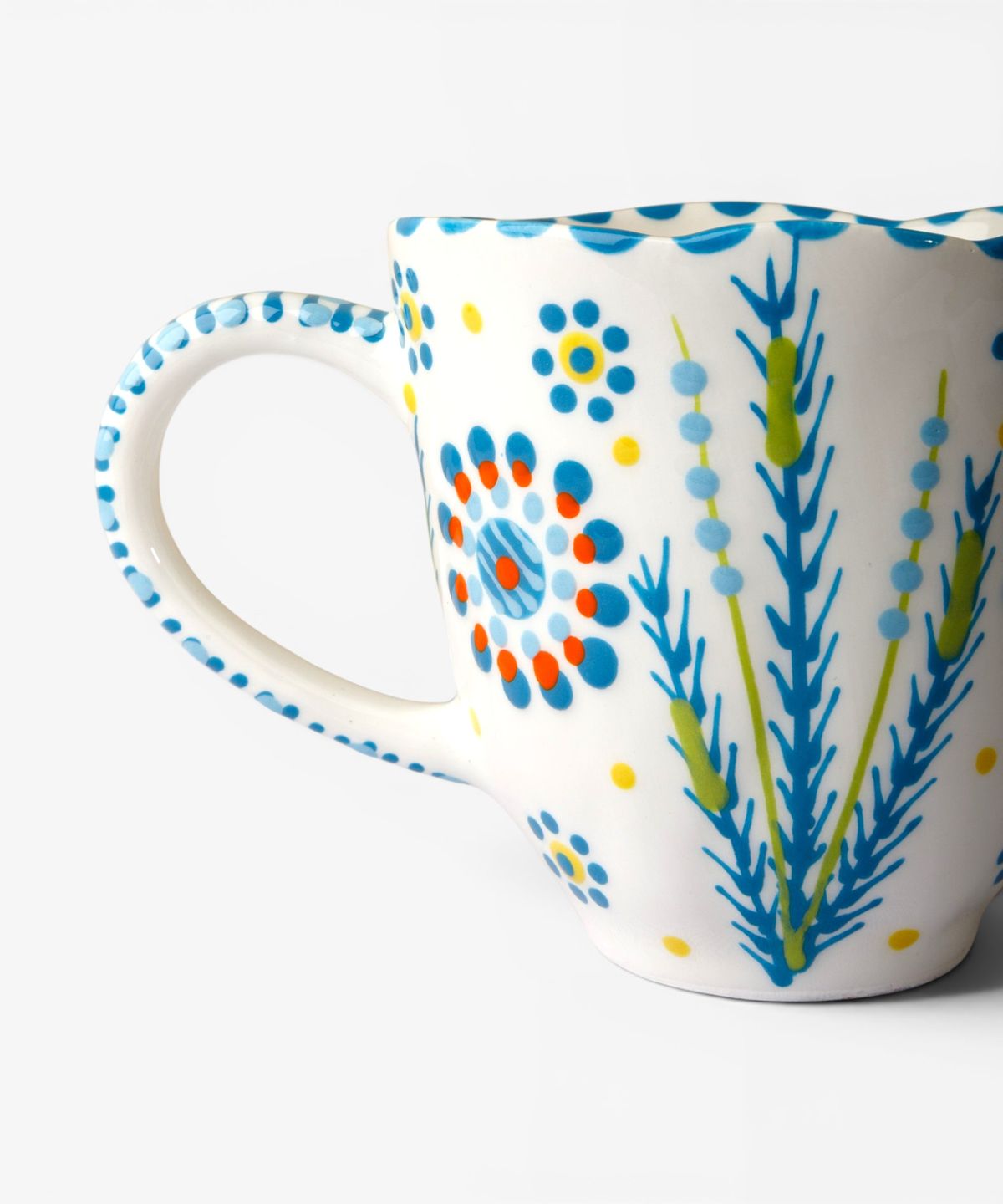 Water Lily Mug Turquoise