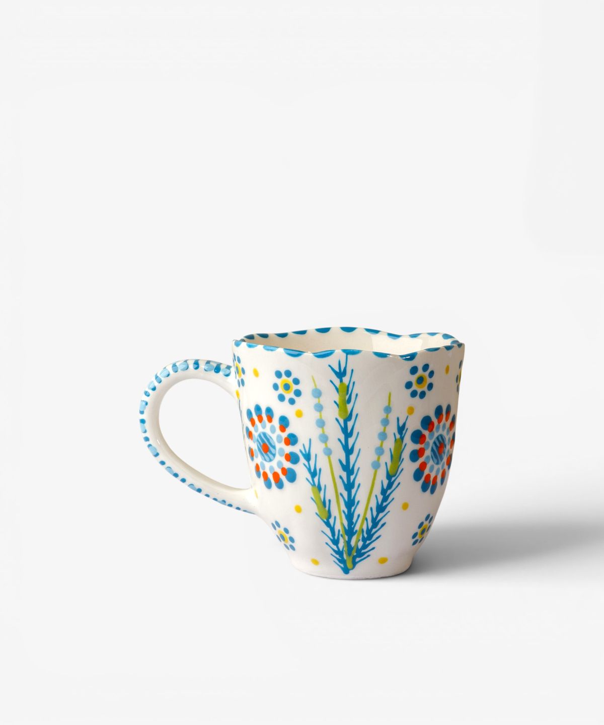 Water Lily Mug Turquoise