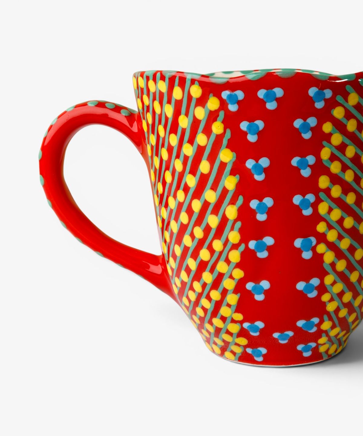 Water Lily Mug Red