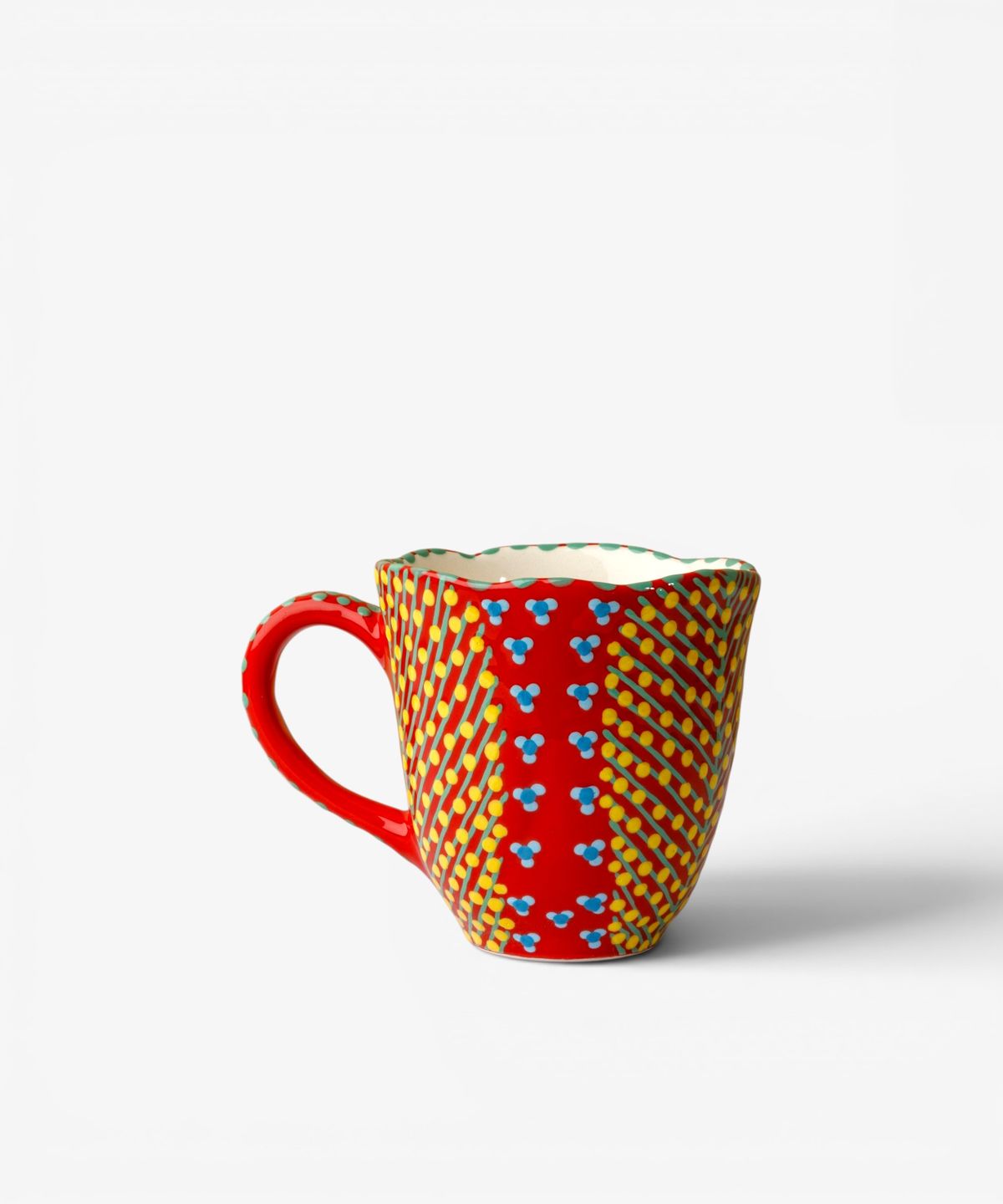 Water Lily Mug Red