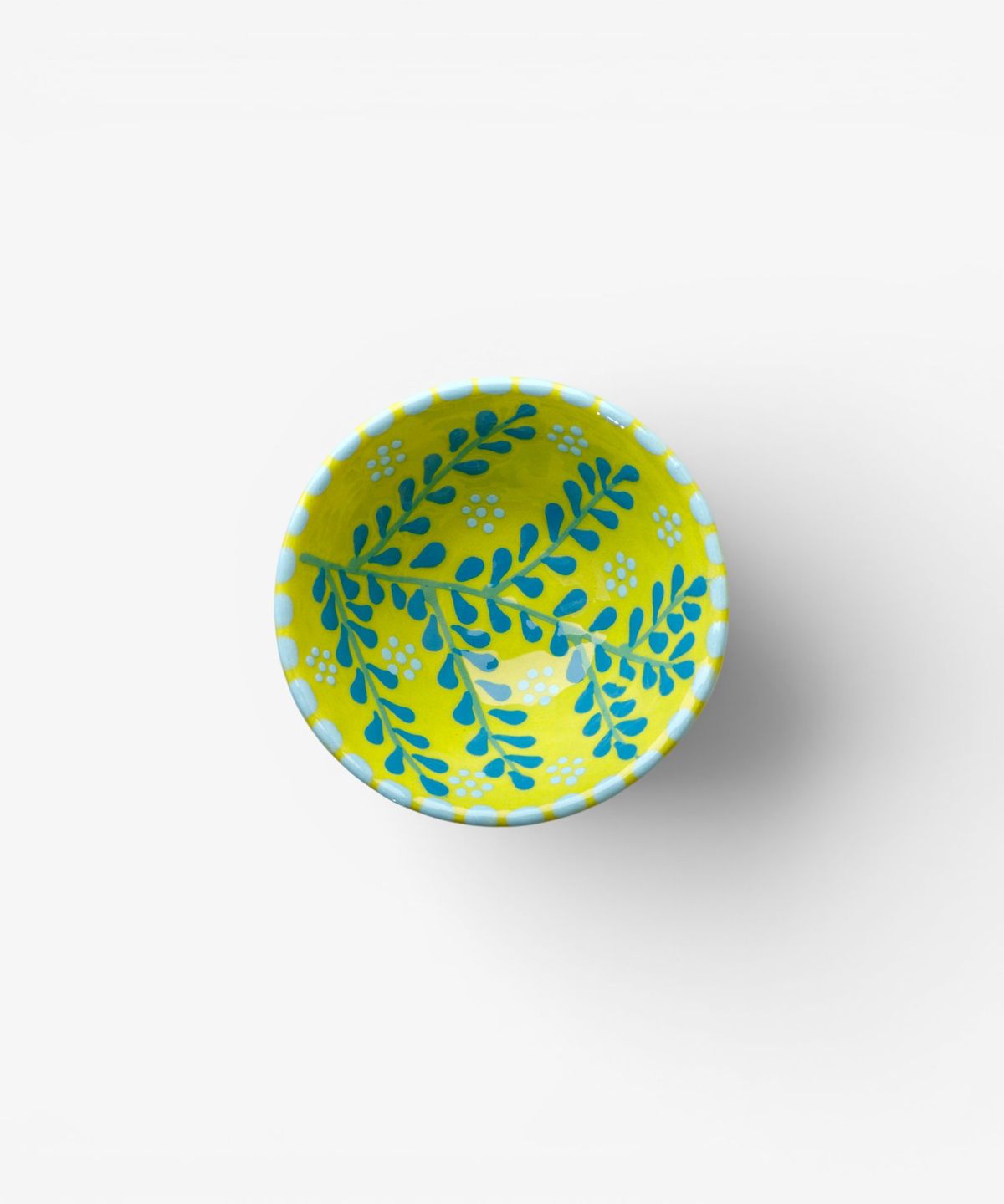 Petite Round Dish Green