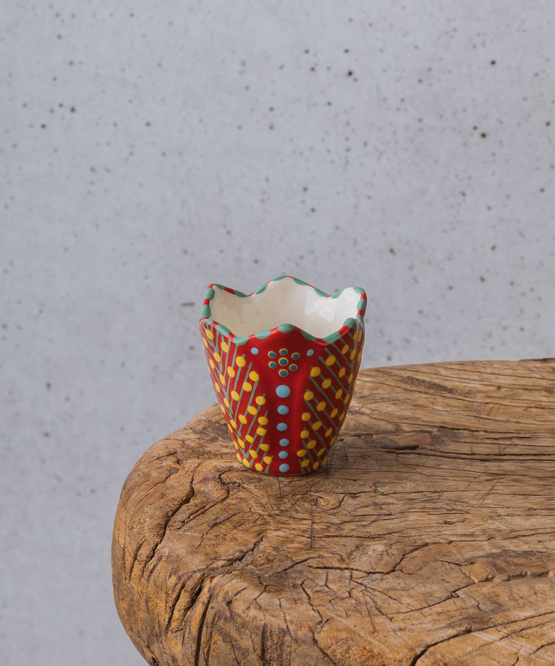 Trillium Egg Cup Red