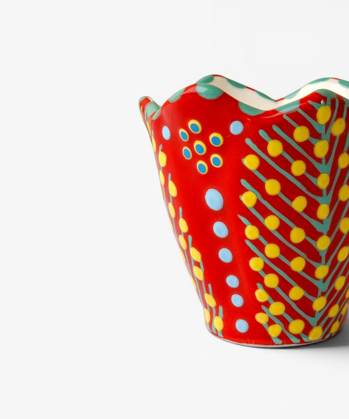 Trillium Egg Cup Red