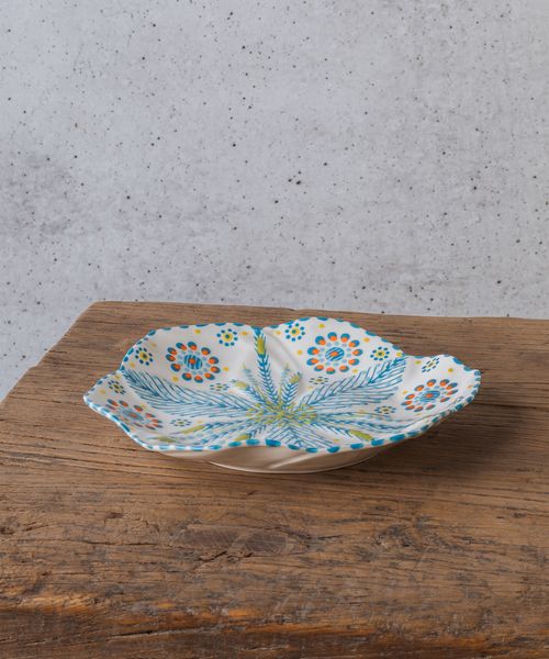 Tulip Side Plate Turquoise