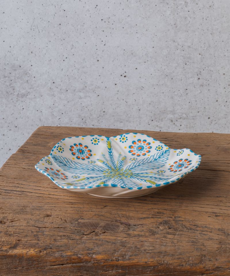 Tulip Side Plate Turquoise