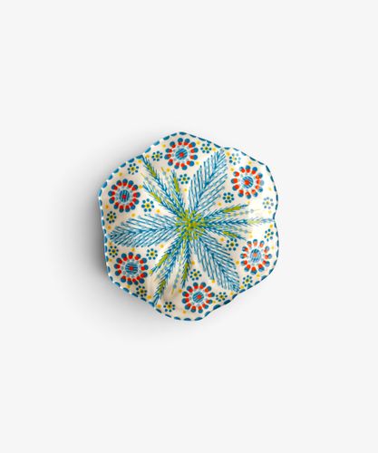 Tulip Side Plate Turquoise