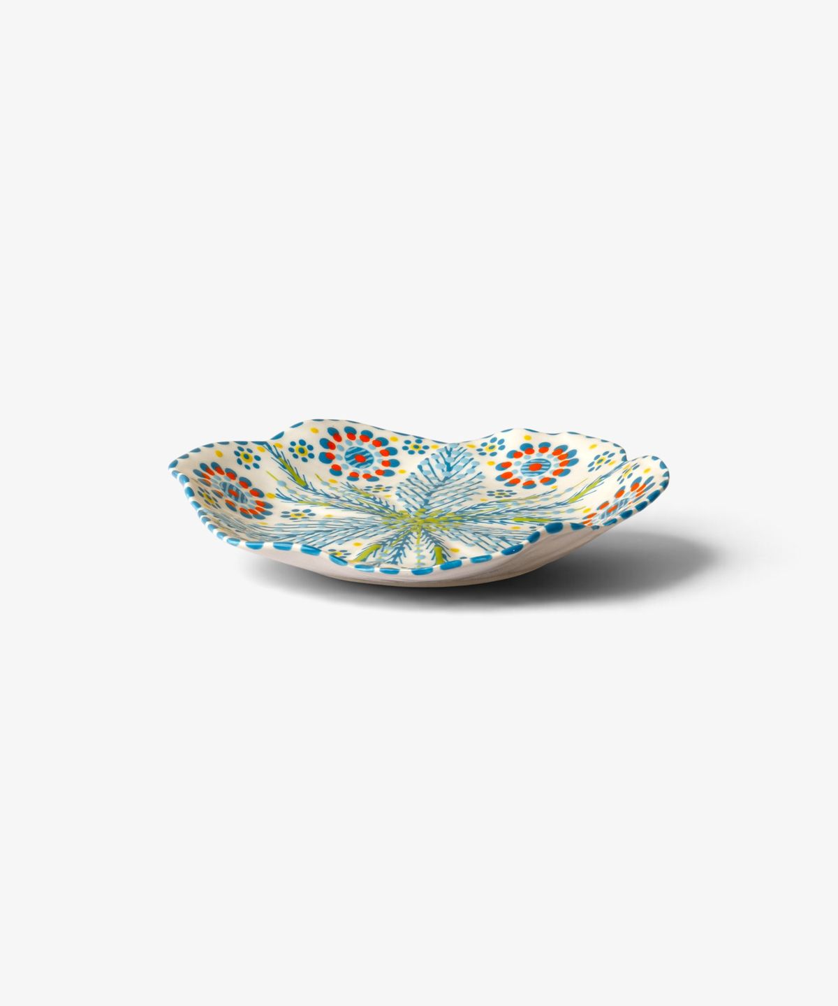 Tulip Side Plate Turquoise