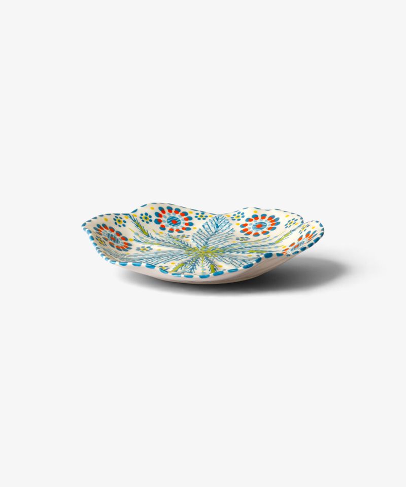 Tulip Side Plate Turquoise