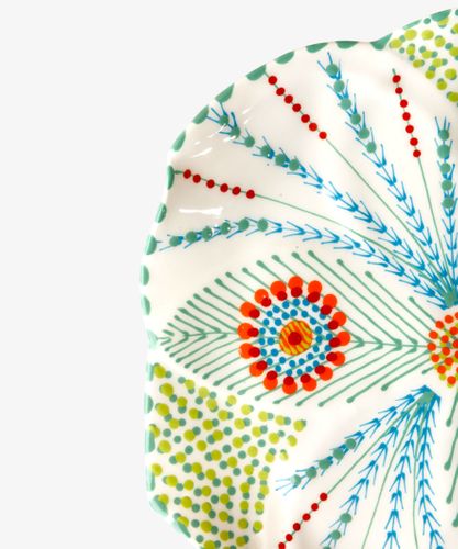 Tulip Dinner Plate Jasper