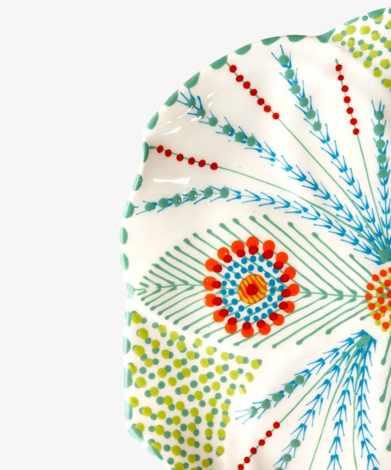 Tulip Dinner Plate Jasper