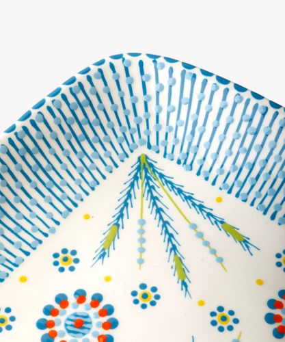 Breakfast Platter Turquoise