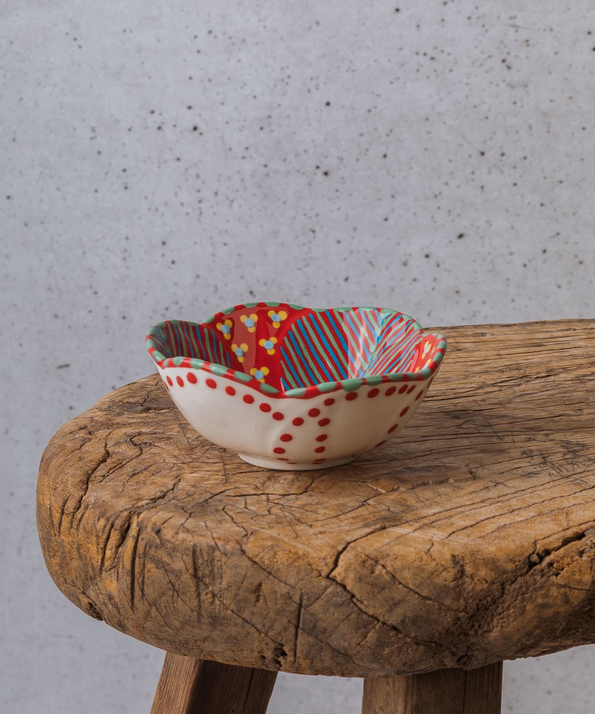 Tulip Ramekin Red