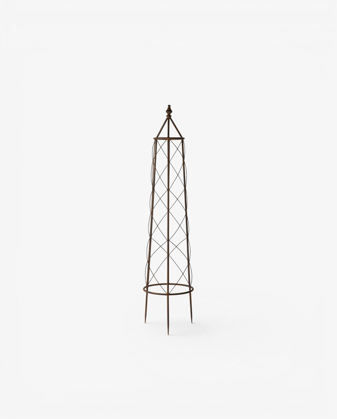 Ivy Plant Trellis Brown Large