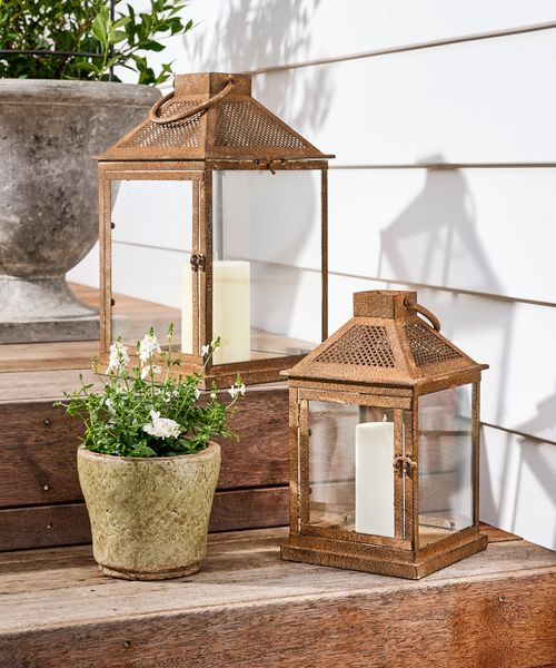 Rustic Bambi Lantern Large