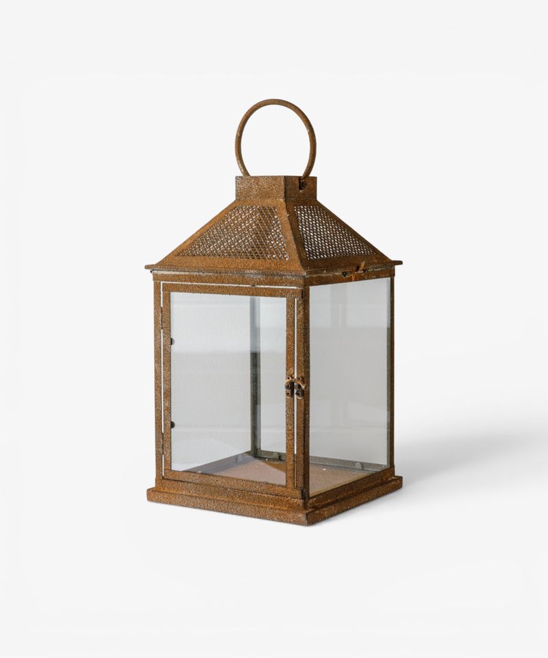 Rustic Bambi Lantern Large