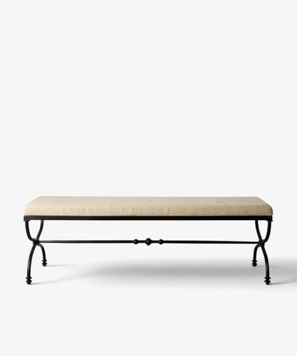 Madeleine Wrought Iron Bench