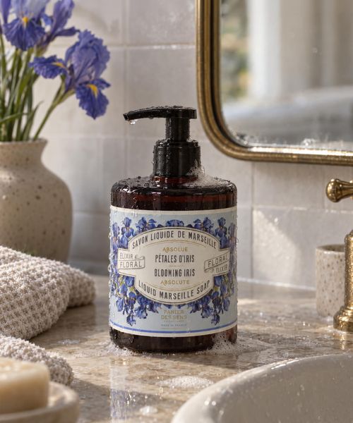 Blooming Iris Marseille Liquid Soap
