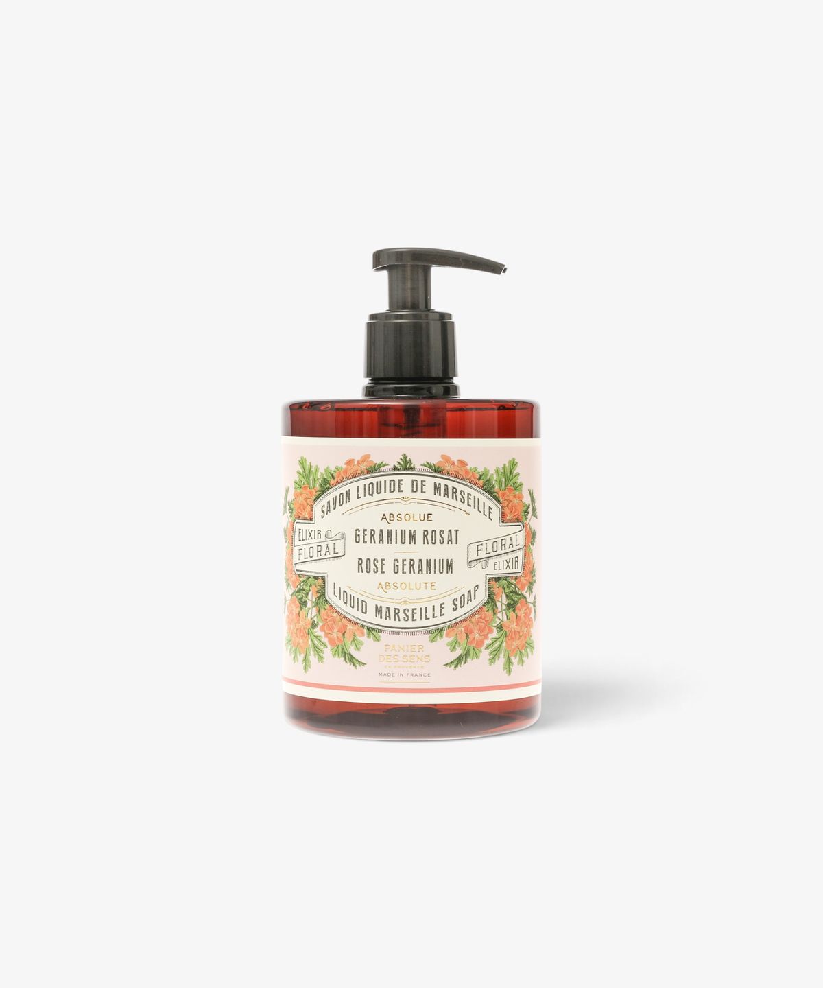 Rose Geranium Marseille Liquid Soap