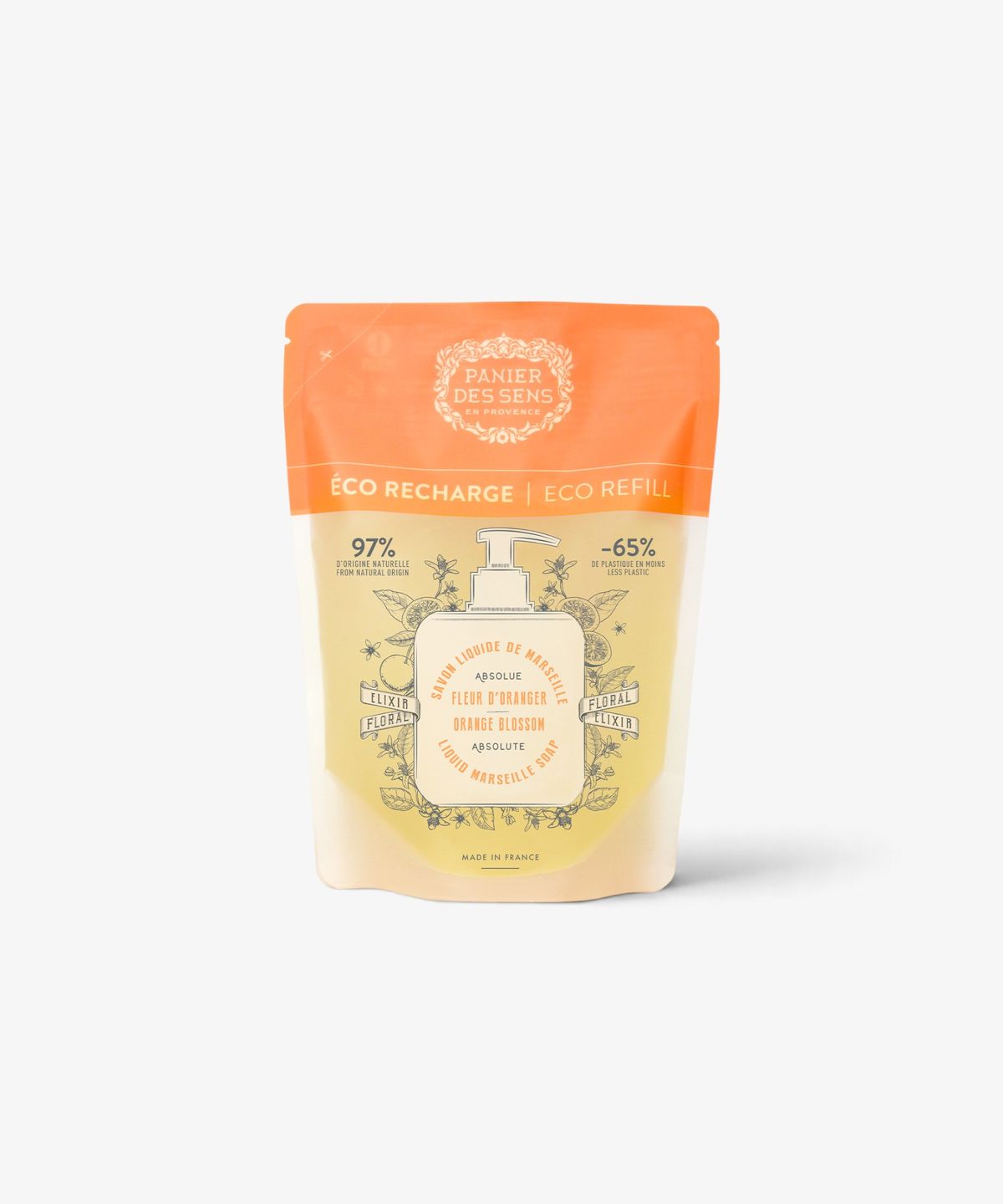 Orange Blossom Marseille Liquid Soap Refill