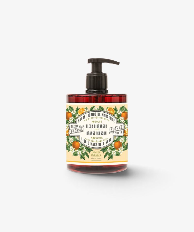 Orange Blossom Marseille Liquid Soap