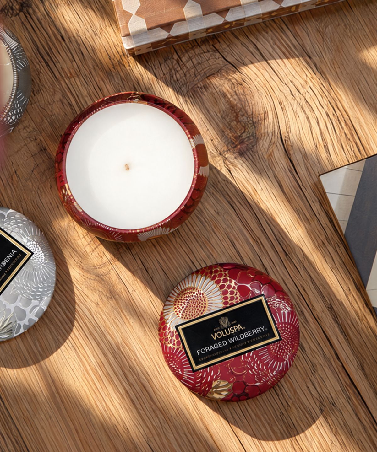 Foraged Wildberry Decorative Candle Tin