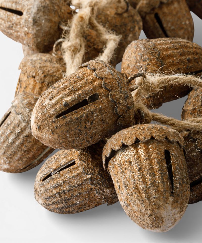 Festive Acorn Garland Rust