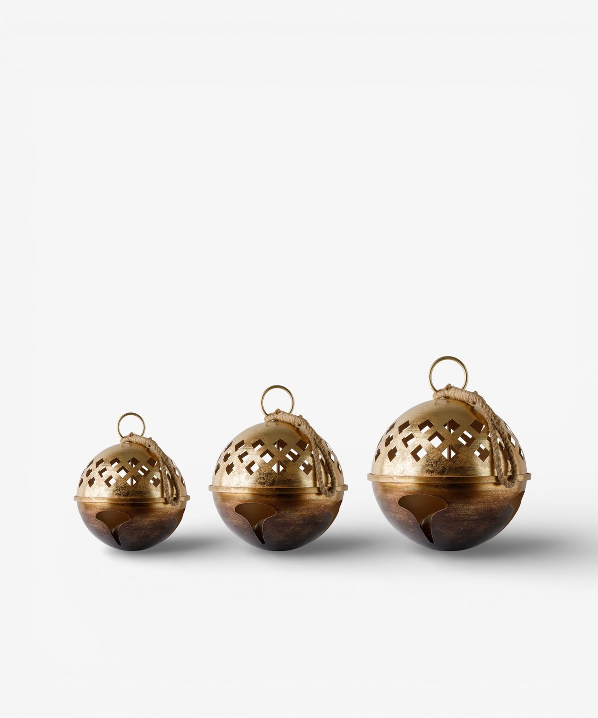Set 3 Lattice Oversized Bells
