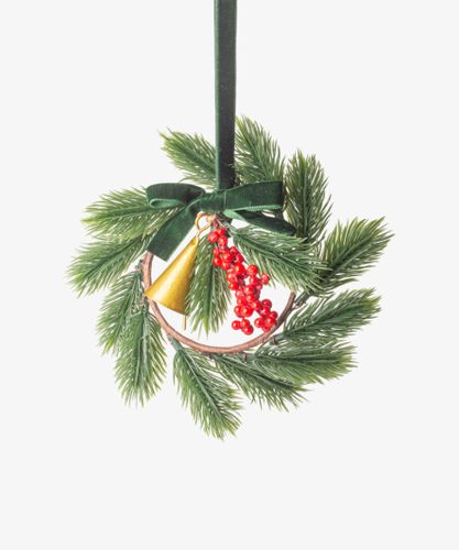 Festive Sprig Mini Wreath