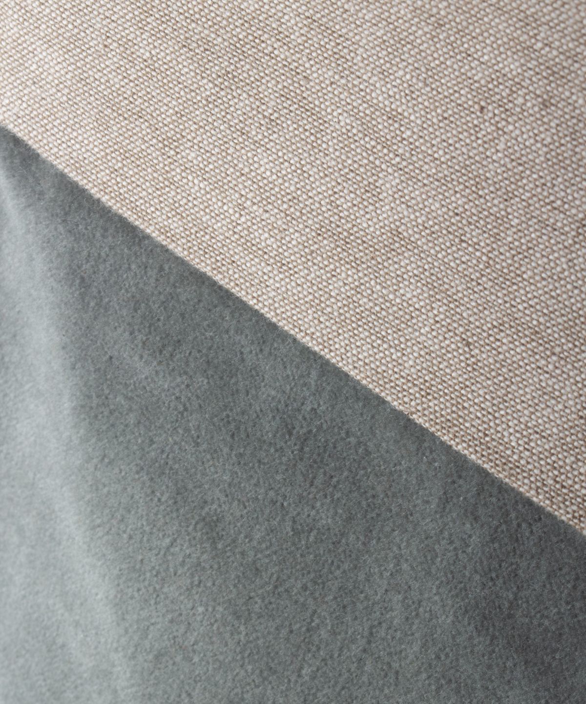 Two Toned Velvet Stocking Eggshell