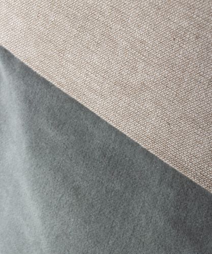 Two Toned Velvet Stocking Eggshell