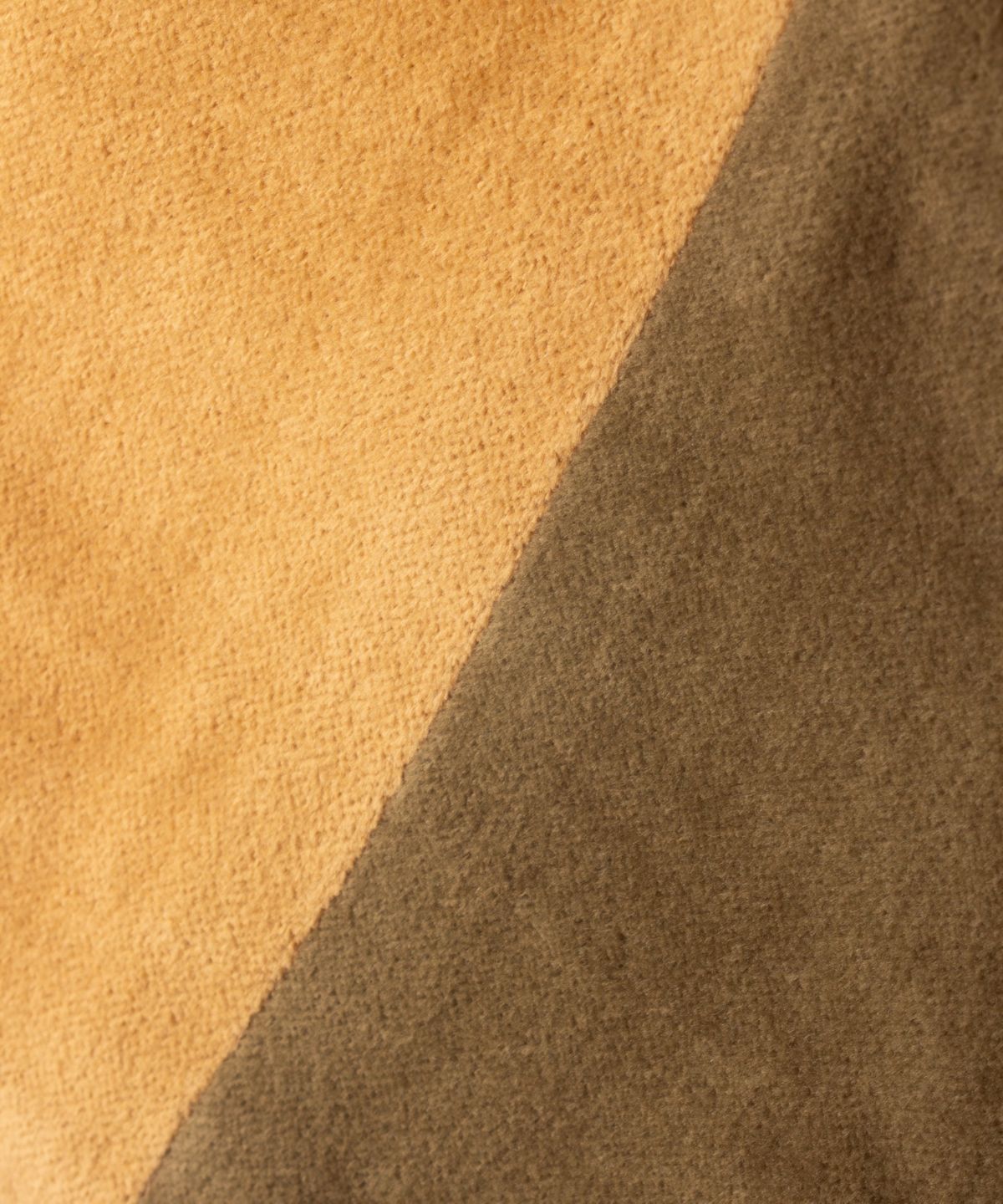 Two Toned Velvet Stocking Gold