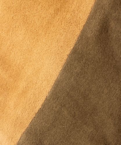 Two Toned Velvet Stocking Gold