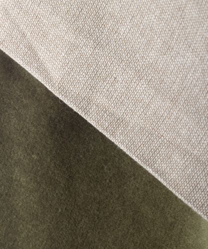 Two Toned Velvet Stocking Forest