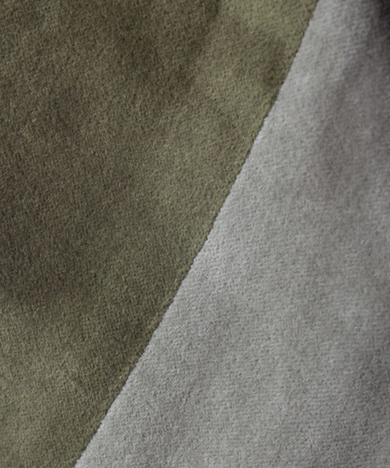 Two Toned Velvet Stocking Forest