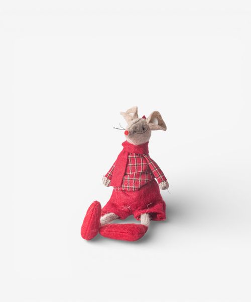 Red Harry Mouse Sitting