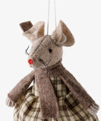 Brown Hilary Mouse Hanging