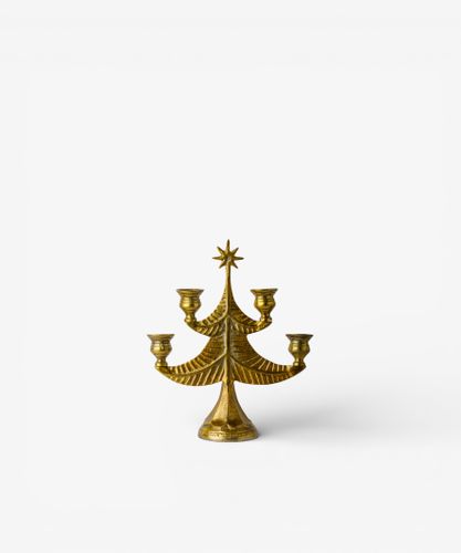 Noel Tree Candleholder 31cm