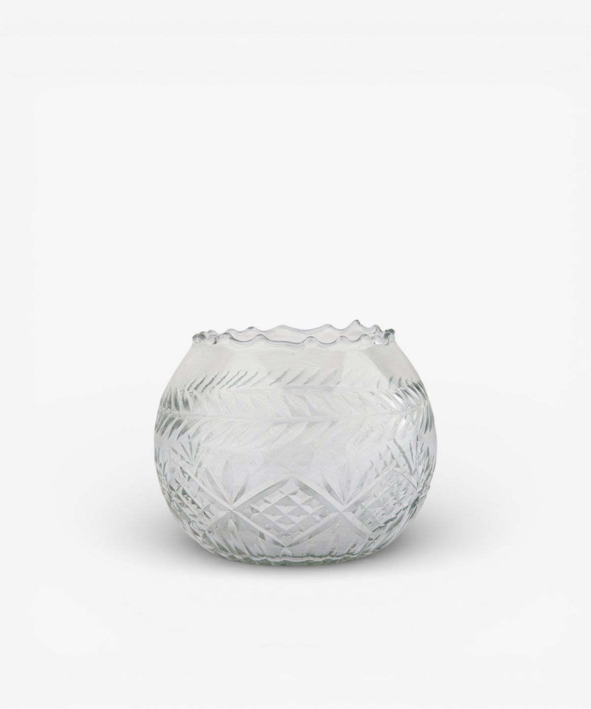 Round Votive with Cutting Small