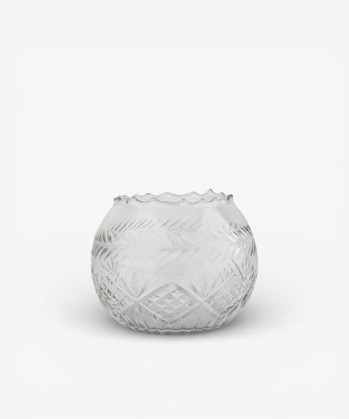 Round Votive with Cutting Small