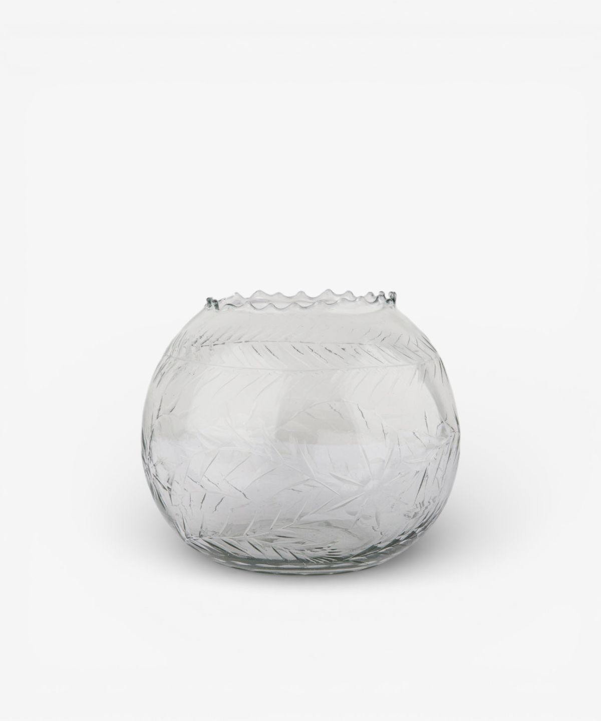 Round Votive with Cutting Large